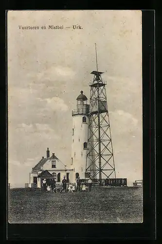 AK Urk, Vuurtoren en Mistbel, Leuchtturm