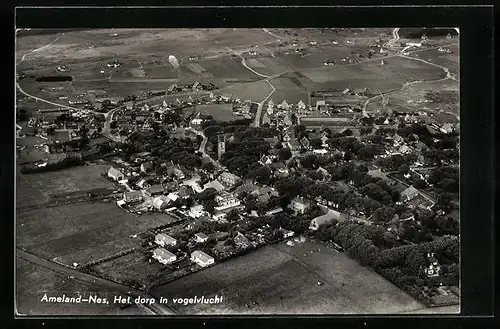 AK Nes-Ameland, Het dorp in vogelvlucht