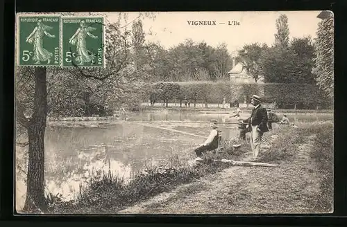 AK Vigneux, l'Ile, Pecheurs