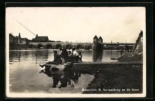 AK Maastricht, St. Servaasvrug en de Maas