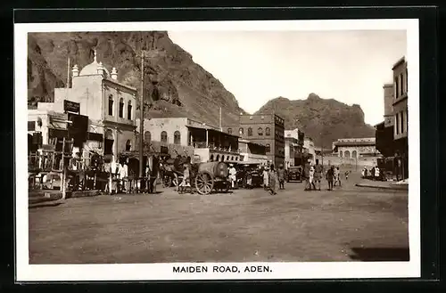 AK Aden, Maiden Road