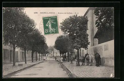 AK Bourg-la-Reine, Avenue de Gallois