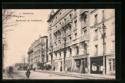 AK Courbevoire, Boulevard de Courbevoire