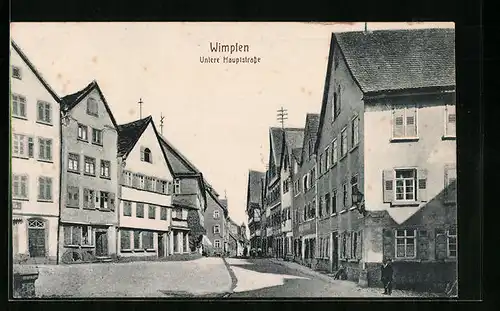 AK Wimpfen, Untere Hauptstrasse