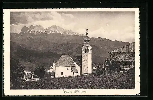 AK Udine, Panorama mit Kirche