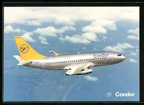 AK Flugzeug Boeing 737-230 von Condor Europa-Jet