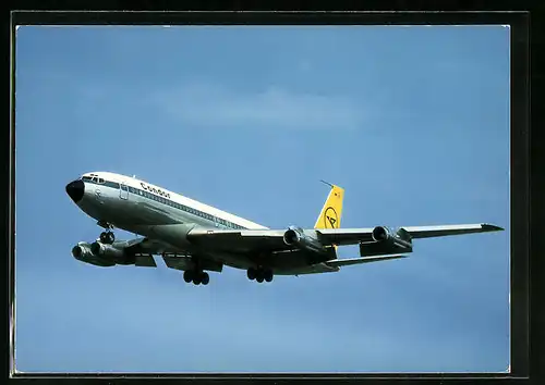 AK Flugzeug Boeing 707-330 B von Condor Intercontinental-Jet