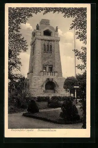 AK Weissenfels /Saale, Bismarckturm