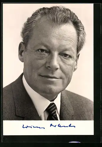 AK Willy Brandt, Bundeskanzler und Vorsitzender der SPD