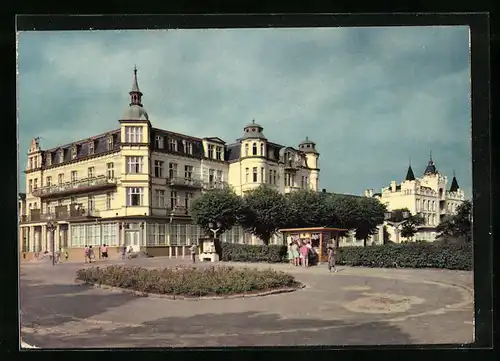 AK Zinnowitz, Strandvillen und Kiosk