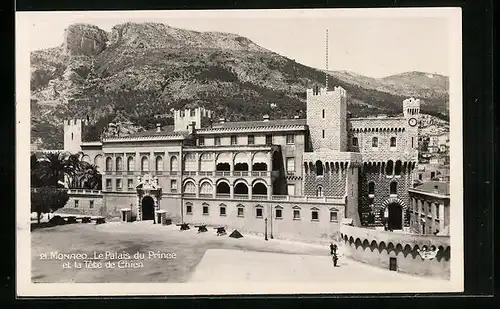 AK Monaco, Le Palais du Prince et la Tete de Chien