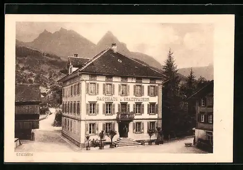 AK Steinen, Gasthaus zum Stauffacher