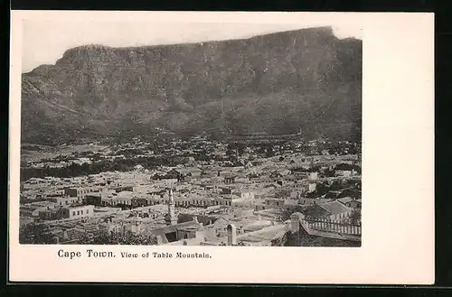 AK Cape Town, seen from Table Mountain