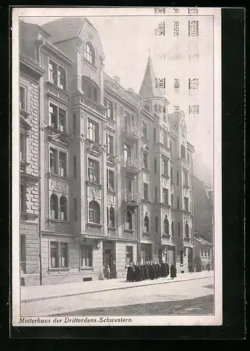 AK München, Mutterhaus der Drittordens-Schwestern, Maistrasse 5