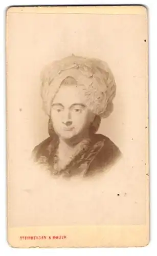 Fotografie Steinberger & Bauer, Frankfurt a. Main, Portrait Christiane von Goethe Ehefrau von Johann Wolfgang von Goethe