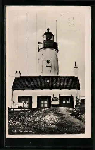 AK Urk, Vuurtoren, Leuchtturm