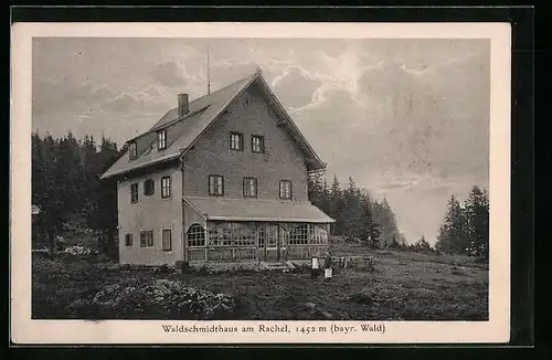 AK Spiegelau, Waldschmidthaus am Rachel