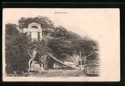 AK Martinique, Prise et Chute D`Eau de Gueydon