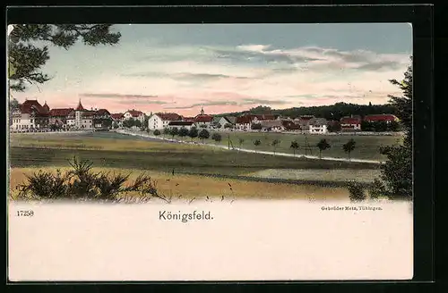 AK Königsfeld, Teilansicht