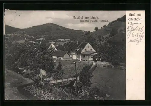 AK Ottenhöfen i. Schwarzw., Gasthof zur Linde