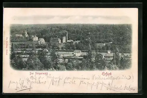 Relief-AK Erfurt, Der Steigerwald