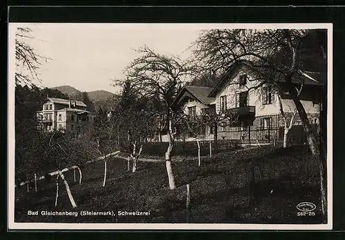 AK Bad Gleichenberg, Gasthof Schweizerei