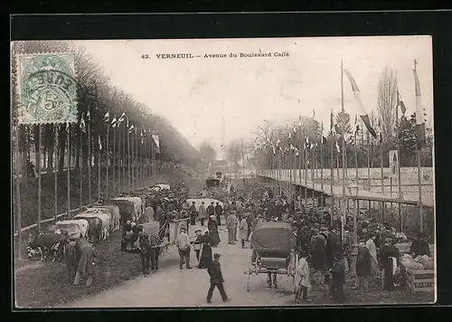 AK Verneuil, Avenue du Boulevard Callé