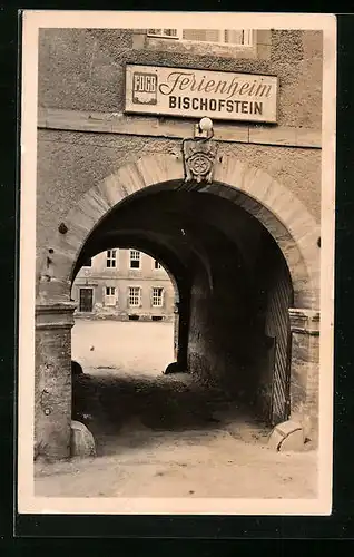 AK Lengenfeld unterm Stein, FDGB Ferienheim Bischofstein