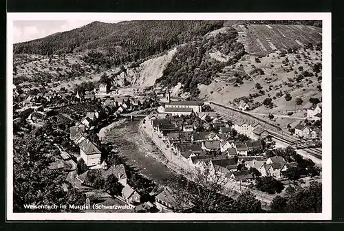 AK Weisenbach im Schwarzwald, Ortstotale im Murgtal