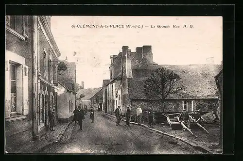 AK St-Clément-de-la-Place, La Grande Rue