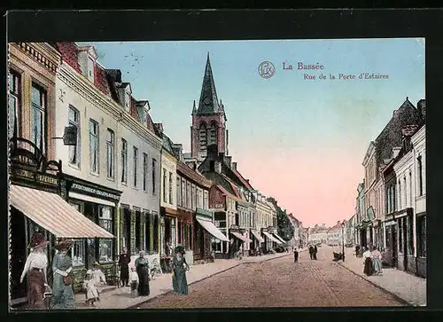 AK La Bassée, Rue de la Porte d`Estaires