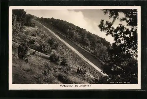 AK Nürburgring, Die Steilstrecke zwischen Bäumen