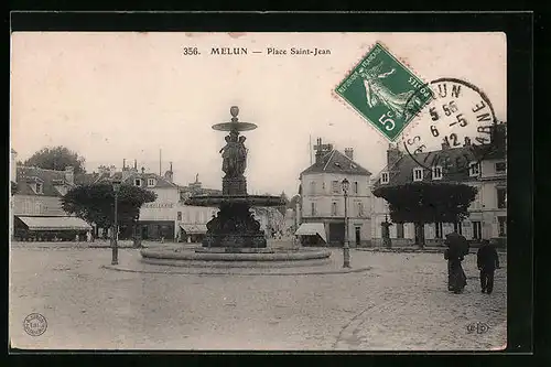 AK Melun, Place Saint-Jean