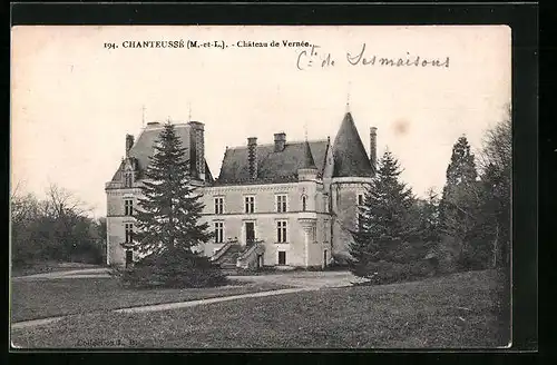 AK Chanteussé, Château de Vernée