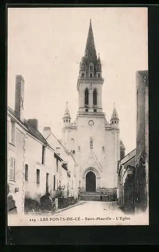 AK Les Ponts-de-Cé, Saint-Maurille L`Eglise