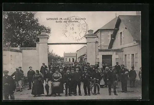 AK Longué, Cuivrerie, Sortie des Ouvriers