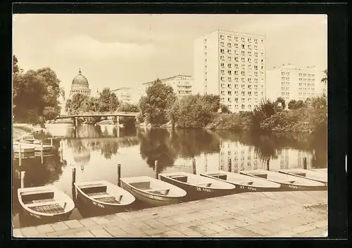 AK Potsdam, Freundschaftsinsel, Alte Fahrt