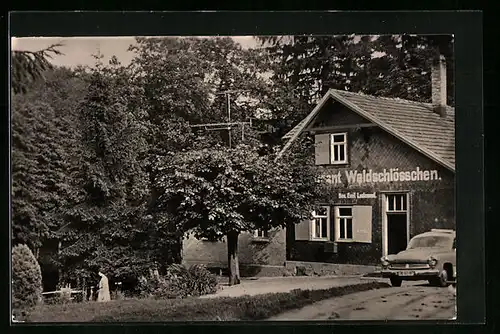 AK Brotterode / Thür., Restaurant Waldschlösschen, Bes. Emil Lachmund