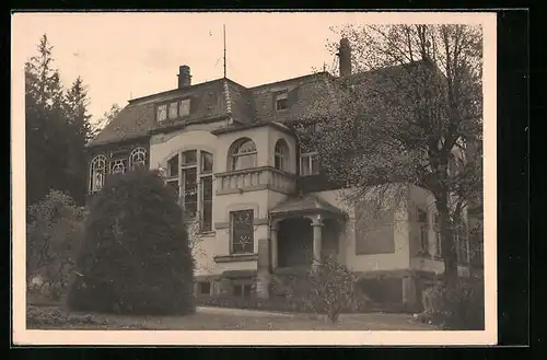 AK Scheibenberg i. Erzgeb., Ferienheim VEB Carl Zeiss