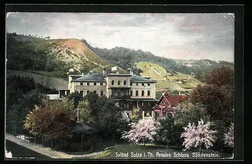 AK Bad Sulza i. Thür., Pension Schloss Sonnenstein