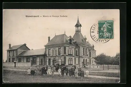 AK Gassicourt, Mairie et Groupe Scolaire