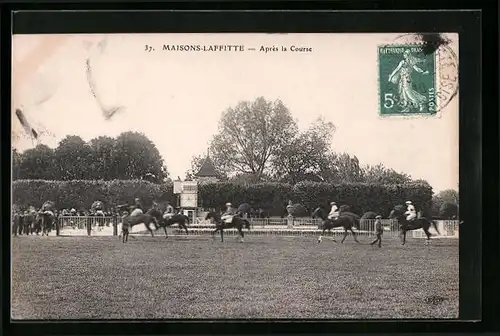 AK Maisons-Laffitte, Après la Course