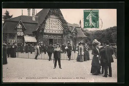 AK Maisons-Laffitte, Salle des Balances