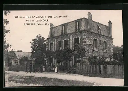 AK Achères, Hotel-Restaurant de la Foret, Maison Gondal