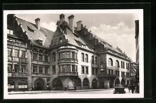 AK München, Hofbräuhaus von aussen