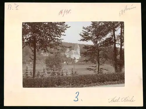 Fotografie Brück & Sohn Meissen, Ansicht Bad Elster, Katholische Kirche