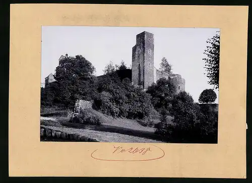 Fotografie Brück & Sohn Meissen, Ansicht Stolpen i. Sa., Burgruine