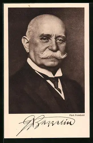 AK Portrait vom Grafen Ferdinand von Zeppelin