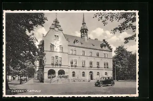 AK Lützen, Rathaus und Auto