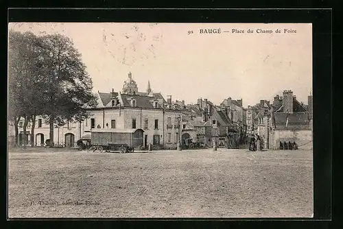 AK Baugé, Place du Champ de Foire